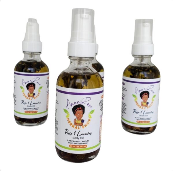 Rose & Lavender Body Oil